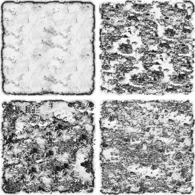 grunge doku arkaplanı, soyut doku seti ve eski beton duvarın arka planı 