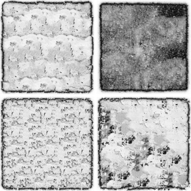 grunge doku arkaplanı, soyut doku seti ve eski beton duvarın arka planı 