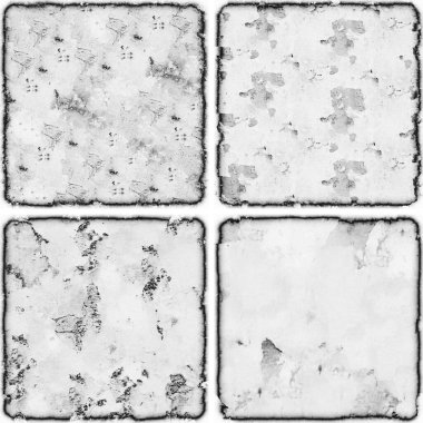 grunge doku arkaplanı, soyut doku seti ve eski beton duvarın arka planı 