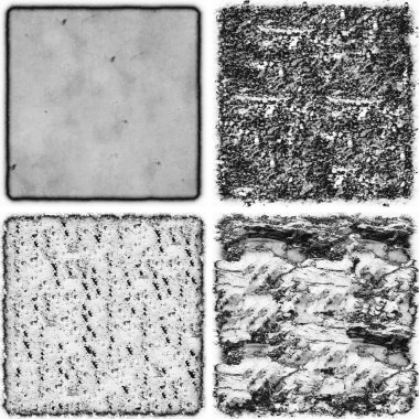 grunge doku arkaplanı, soyut doku seti ve eski beton duvarın arka planı 