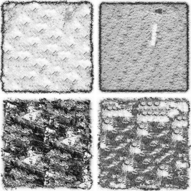 grunge doku arkaplanı, soyut doku seti ve eski beton duvarın arka planı 