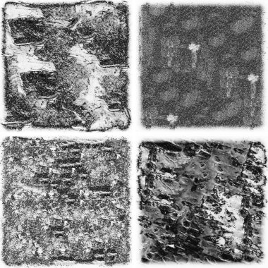 grunge doku arkaplanı, soyut doku seti ve eski beton duvarın arka planı 