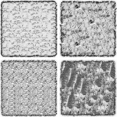 grunge doku arkaplanı, soyut doku seti ve eski beton duvarın arka planı 