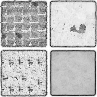 grunge doku arkaplanı, soyut doku seti ve eski beton duvarın arka planı 