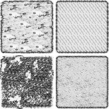 grunge doku arkaplanı, soyut doku seti ve eski beton duvarın arka planı 