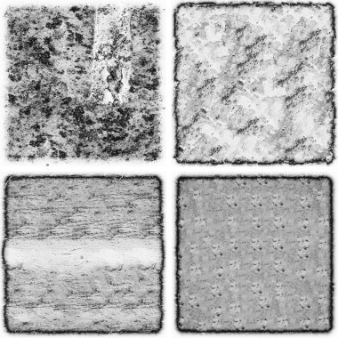 grunge doku arkaplanı, soyut doku seti ve eski beton duvarın arka planı 