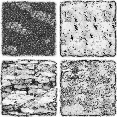 grunge doku arkaplanı, soyut doku seti ve eski beton duvarın arka planı 