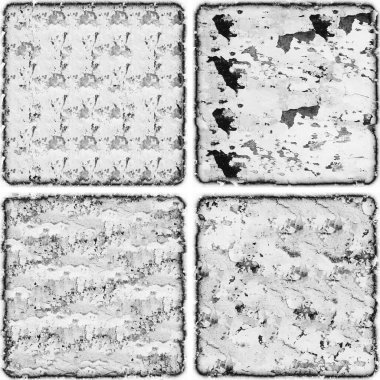 grunge doku arkaplanı, soyut doku seti ve eski beton duvarın arka planı 