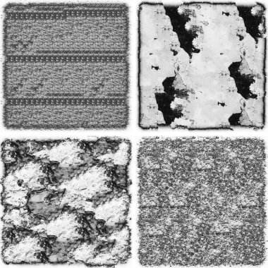 grunge doku arkaplanı, soyut doku seti ve eski beton duvarın arka planı 