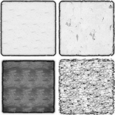 grunge doku arkaplanı, soyut doku seti ve eski beton duvarın arka planı 