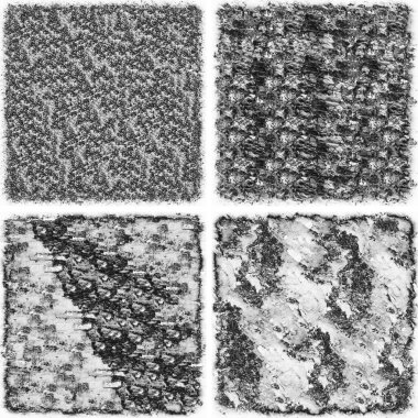 grunge doku arkaplanı, soyut doku seti ve eski beton duvarın arka planı 