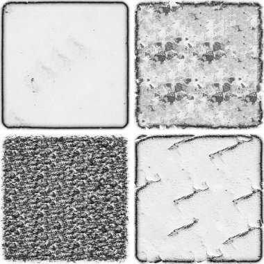 grunge doku arkaplanı, soyut doku seti ve eski beton duvarın arka planı 