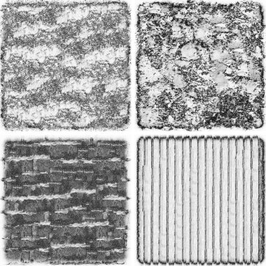 grunge doku arkaplanı, soyut doku seti ve eski beton duvarın arka planı 