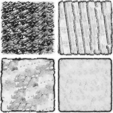 grunge doku arkaplanı, soyut doku seti ve eski beton duvarın arka planı 