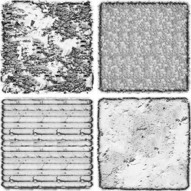 grunge doku arkaplanı, soyut doku seti ve eski beton duvarın arka planı 
