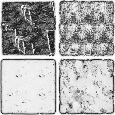 grunge doku arkaplanı, soyut doku seti ve eski beton duvarın arka planı 