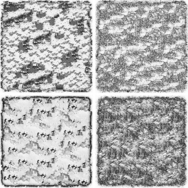 grunge doku arkaplanı, soyut doku seti ve eski beton duvarın arka planı 