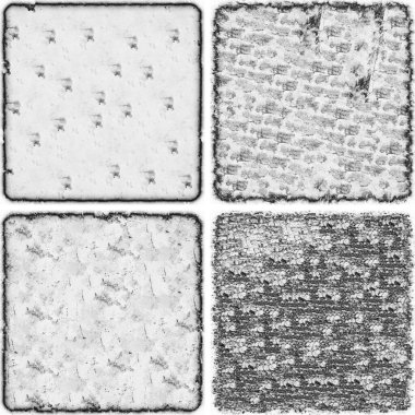 grunge doku arkaplanı, soyut doku seti ve eski beton duvarın arka planı 