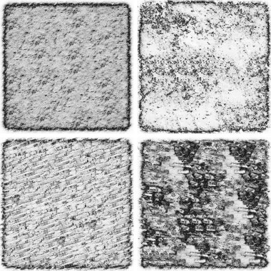 grunge doku arkaplanı, soyut doku seti ve eski beton duvarın arka planı 