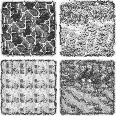 grunge doku arkaplanı, soyut doku seti ve eski beton duvarın arka planı 