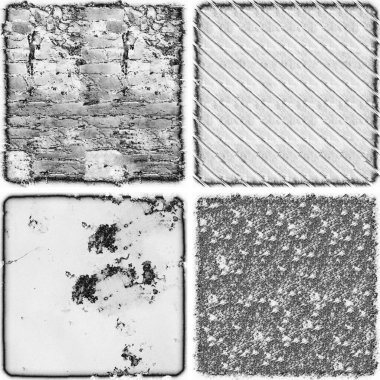 grunge doku arkaplanı, soyut doku seti ve eski beton duvarın arka planı 