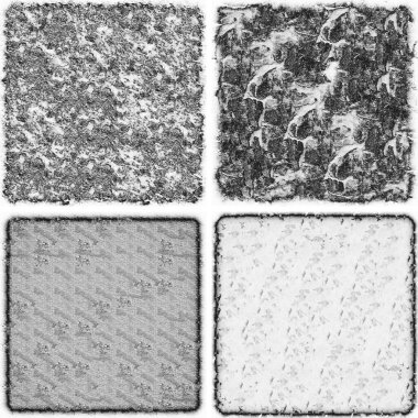 grunge doku arkaplanı, soyut doku seti ve eski beton duvarın arka planı 