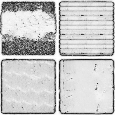 grunge doku arkaplanı, soyut doku seti ve eski beton duvarın arka planı 