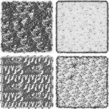 grunge doku arkaplanı, soyut doku seti ve eski beton duvarın arka planı 