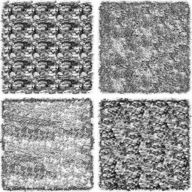 grunge doku arkaplanı, soyut doku seti ve eski beton duvarın arka planı 