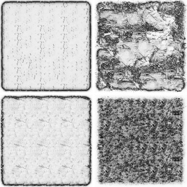 grunge doku arkaplanı, soyut doku seti ve eski beton duvarın arka planı 