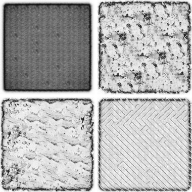 grunge doku arkaplanı, soyut doku seti ve eski beton duvarın arka planı 