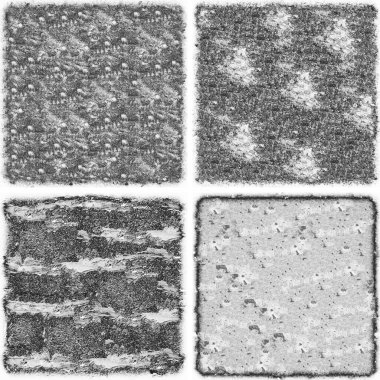 grunge doku arkaplanı, soyut doku seti ve eski beton duvarın arka planı 