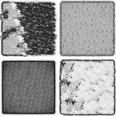 grunge doku arkaplanı, soyut doku seti ve eski beton duvarın arka planı 