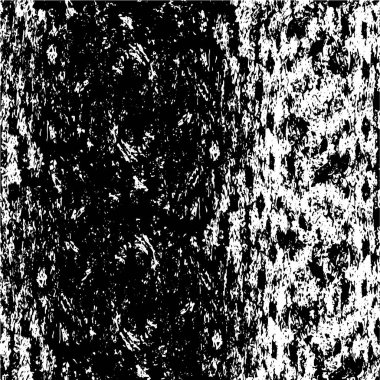 Grunge siyah ve beyaz kentsel vektör doku şablon. Karanlık dağınık toz sıkıntı arka plan kaplaması. Gürültü ve tahıl ile soyut noktalı, çizik, Vintage efekti oluşturmak kolay. Yaşlanma tasarım öğesi