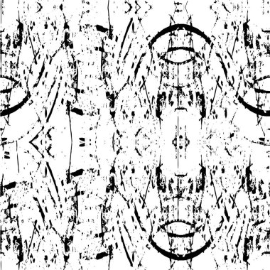 Grunge siyah ve beyaz kentsel vektör doku şablon. Karanlık dağınık toz sıkıntı arka plan kaplaması. Gürültü ve tahıl ile soyut noktalı, çizik, Vintage efekti oluşturmak kolay. Yaşlanma tasarım öğesi