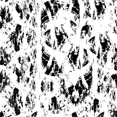 Grunge siyah ve beyaz kentsel vektör doku şablon. Karanlık dağınık toz sıkıntı arka plan kaplaması. Gürültü ve tahıl ile soyut noktalı, çizik, Vintage efekti oluşturmak kolay. Yaşlanma tasarım öğesi