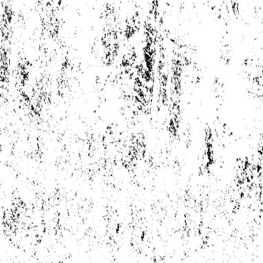 Grunge siyah ve beyaz kentsel vektör doku şablon. Karanlık dağınık toz sıkıntı arka plan kaplaması. Gürültü ve tahıl ile soyut noktalı, çizik, Vintage efekti oluşturmak kolay. Yaşlanma tasarım öğesi