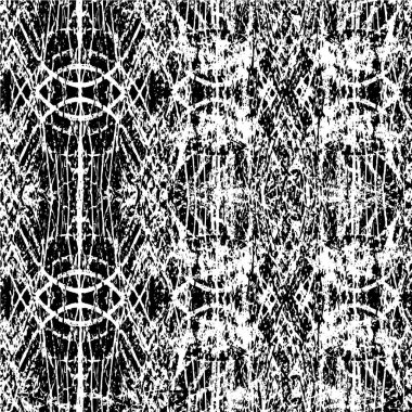 Grunge siyah ve beyaz kentsel vektör doku şablon. Karanlık dağınık toz sıkıntı arka plan kaplaması. Gürültü ve tahıl ile soyut noktalı, çizik, Vintage efekti oluşturmak kolay. Yaşlanma tasarım öğesi