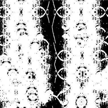 Grunge siyah ve beyaz kentsel vektör doku şablon. Karanlık dağınık toz sıkıntı arka plan kaplaması. Gürültü ve tahıl ile soyut noktalı, çizik, Vintage efekti oluşturmak kolay. Yaşlanma tasarım öğesi