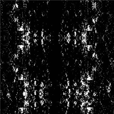 Grunge siyah ve beyaz kentsel vektör doku şablon. Karanlık dağınık toz sıkıntı arka plan kaplaması. Gürültü ve tahıl ile soyut noktalı, çizik, Vintage efekti oluşturmak kolay. Yaşlanma tasarım öğesi