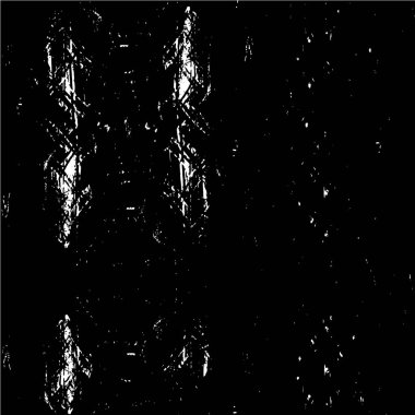 Grunge siyah ve beyaz kentsel vektör doku şablon. Karanlık dağınık toz sıkıntı arka plan kaplaması. Gürültü ve tahıl ile soyut noktalı, çizik, Vintage efekti oluşturmak kolay. Yaşlanma tasarım öğesi