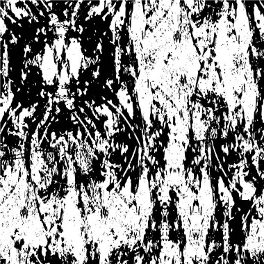 Grunge siyah ve beyaz kentsel vektör doku şablon. Karanlık dağınık toz sıkıntı arka plan kaplaması. Gürültü ve tahıl ile soyut noktalı, çizik, Vintage efekti oluşturmak kolay. Yaşlanma tasarım öğesi