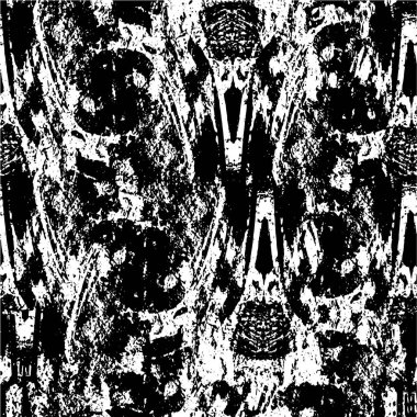 Grunge siyah ve beyaz kentsel vektör doku şablon. Karanlık dağınık toz sıkıntı arka plan kaplaması. Gürültü ve tahıl ile soyut noktalı, çizik, Vintage efekti oluşturmak kolay. Yaşlanma tasarım öğesi