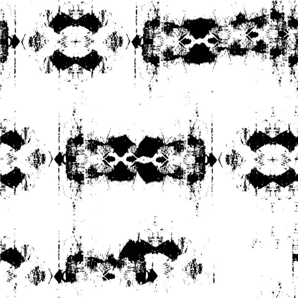 Грандж Чорний Білий Урбан Вектор Текстура Шаблон Тло Темних Брудних — стоковий вектор