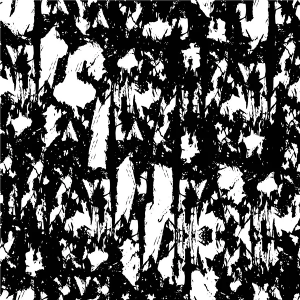 Plantilla Textura Vectorial Urbana Blanco Negro Grunge Fondo Oscuro Desordenado — Archivo Imágenes Vectoriales