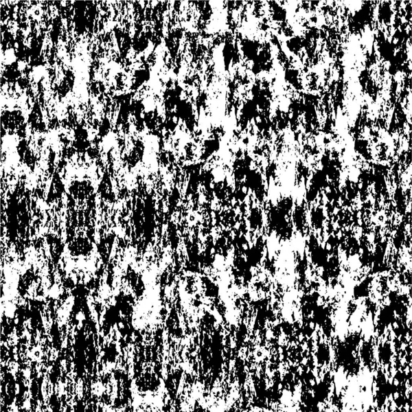 Grunge Black White Urban Vector Texture Template Sovrapposizione Polvere Disordinata — Vettoriale Stock