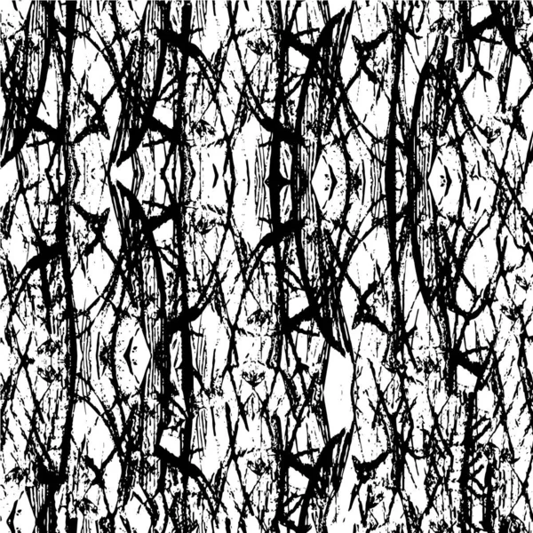 Plantilla Textura Vectorial Urbana Blanco Negro Grunge Fondo Oscuro Desordenado — Vector de stock