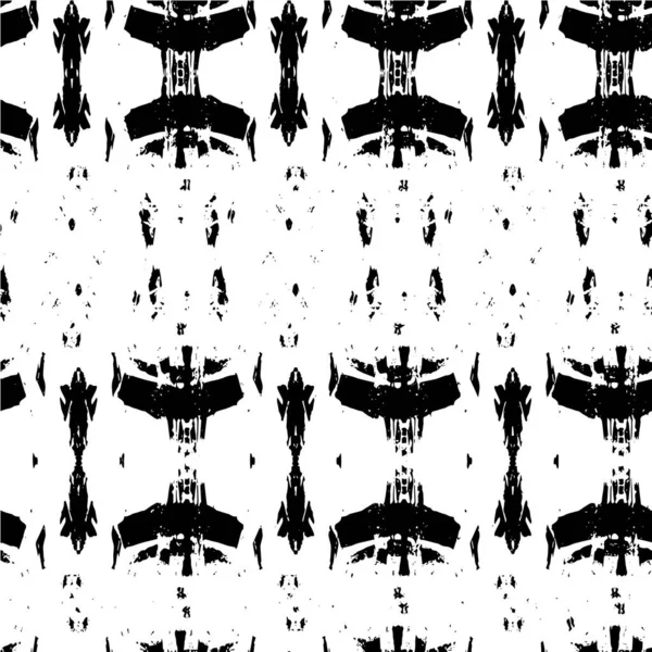 Grunge Black White Urban Vector Texture Template Sovrapposizione Polvere Disordinata — Vettoriale Stock