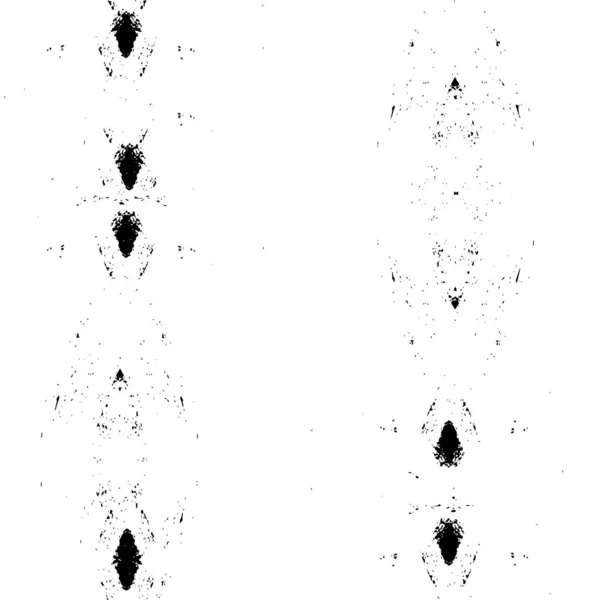 垃圾摇滚黑与白城市矢量纹理模板 凌乱的黑暗尘埃覆盖窘迫背景 轻松地创建抽象的点 老式效果与噪音和粮食 老化的设计元素 — 图库矢量图片
