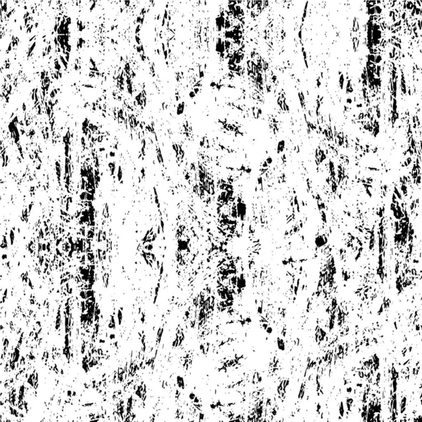 Plantilla Textura Vectorial Urbana Blanco Negro Grunge Fondo Oscuro Desordenado — Vector de stock